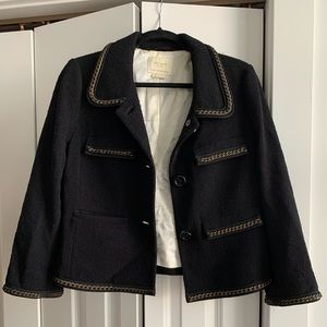 Kate Spade blazer size 8 black